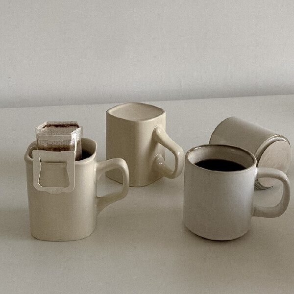 오브젠탈,Square Ceramic Mug